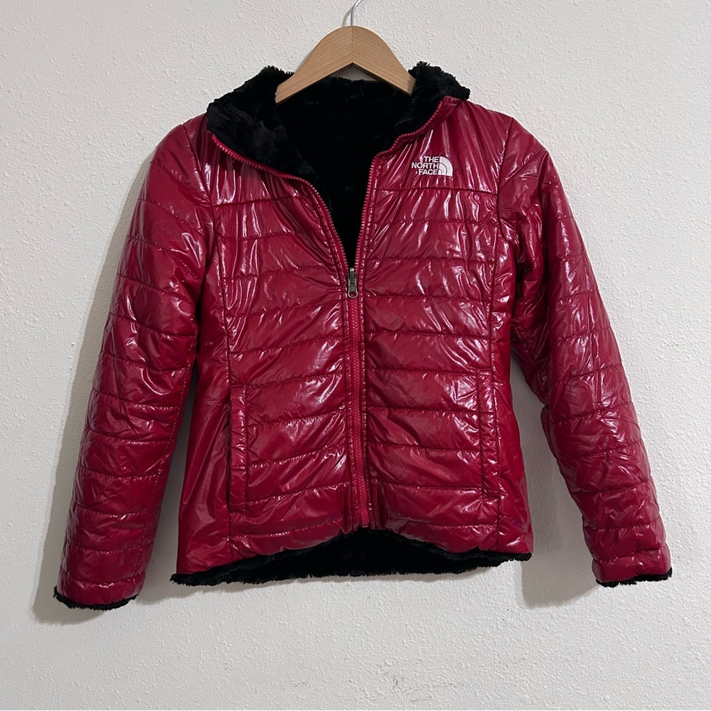 The North Face Kids Red Puffer Jacket Medium